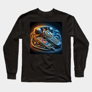 Time Warp Phone Long Sleeve T-Shirt